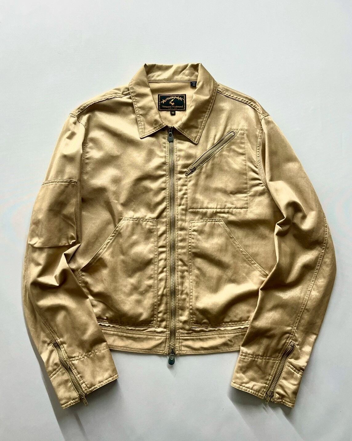 Vivienne Westwood ANGLOMANIA Cotton × Nylon Work Blouson ITALY製