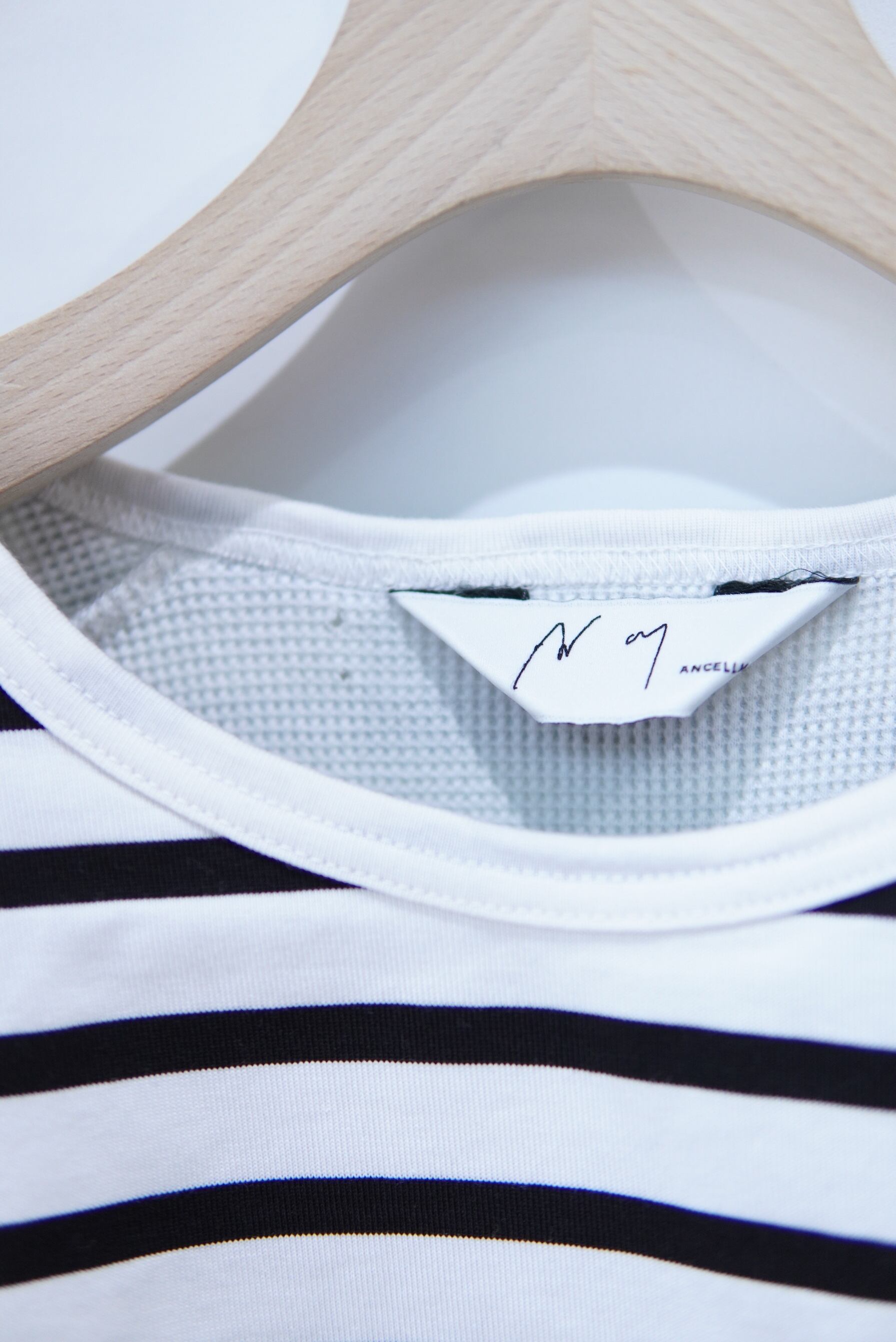 ANCELLM / BORDER LAYERED LS SHIRT / ANC-CT98 | POETRY