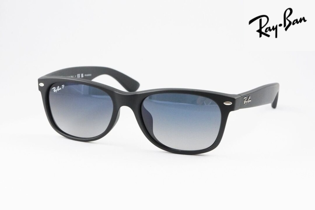 Ray-Ban 偏光サングラス NEW WAYFARER RB2132-F 601-S/78 55サイズ 