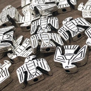 【2個】イーグルメタルビーズ/スペーサー