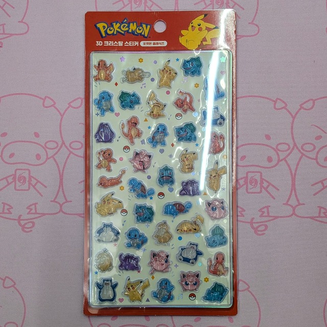 CANDY BONBON STICKER POKEMON(未開封