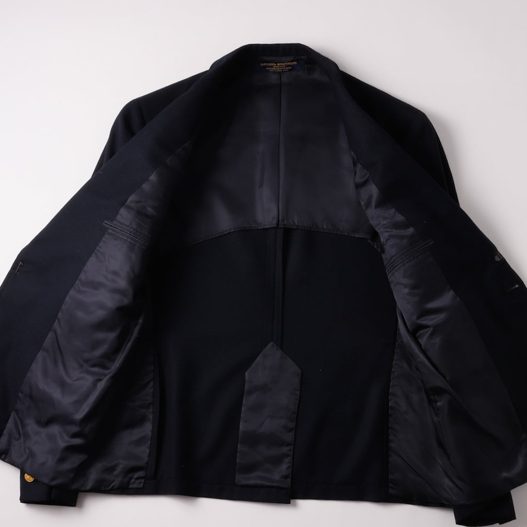 極美品】70s BROOKS BROTHERS Navy blazer made in USA about size