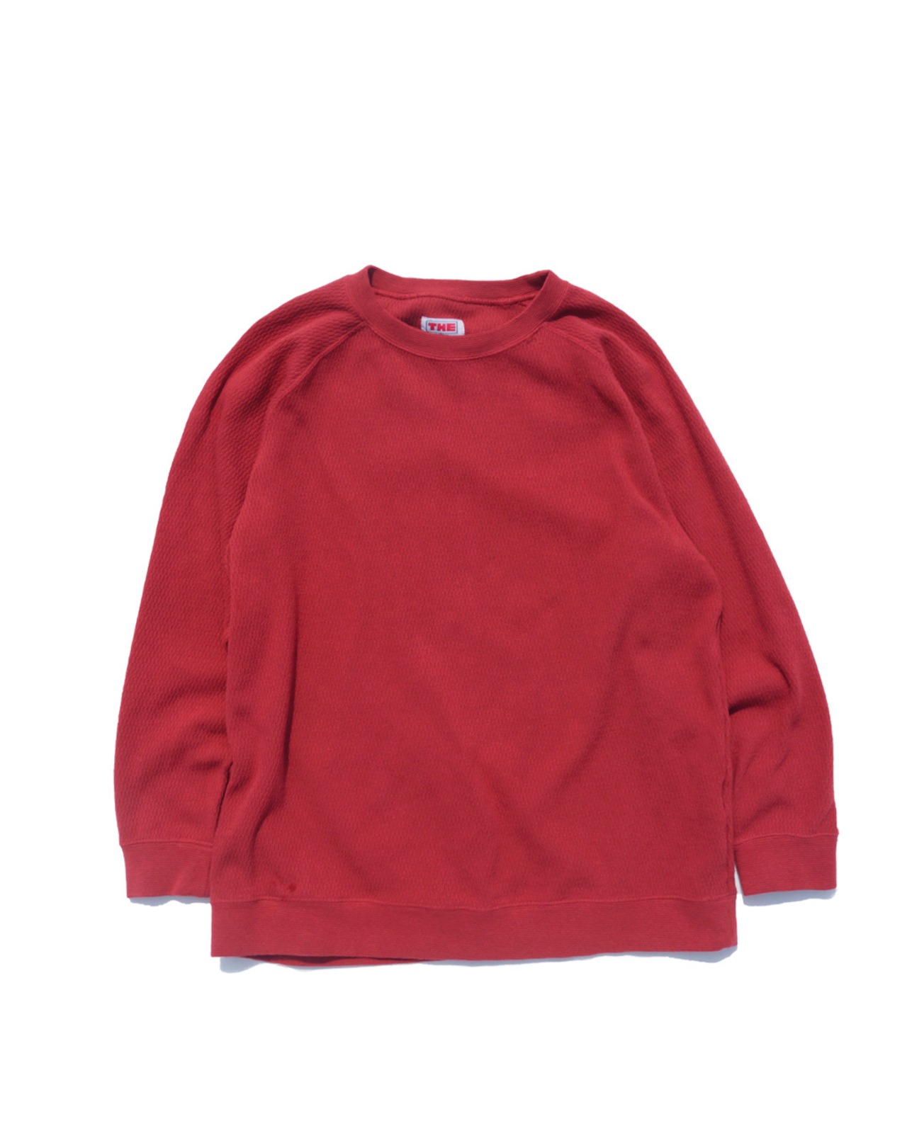 THE UNION L/S THERMAL SWEAT RED | Bridge Book Store