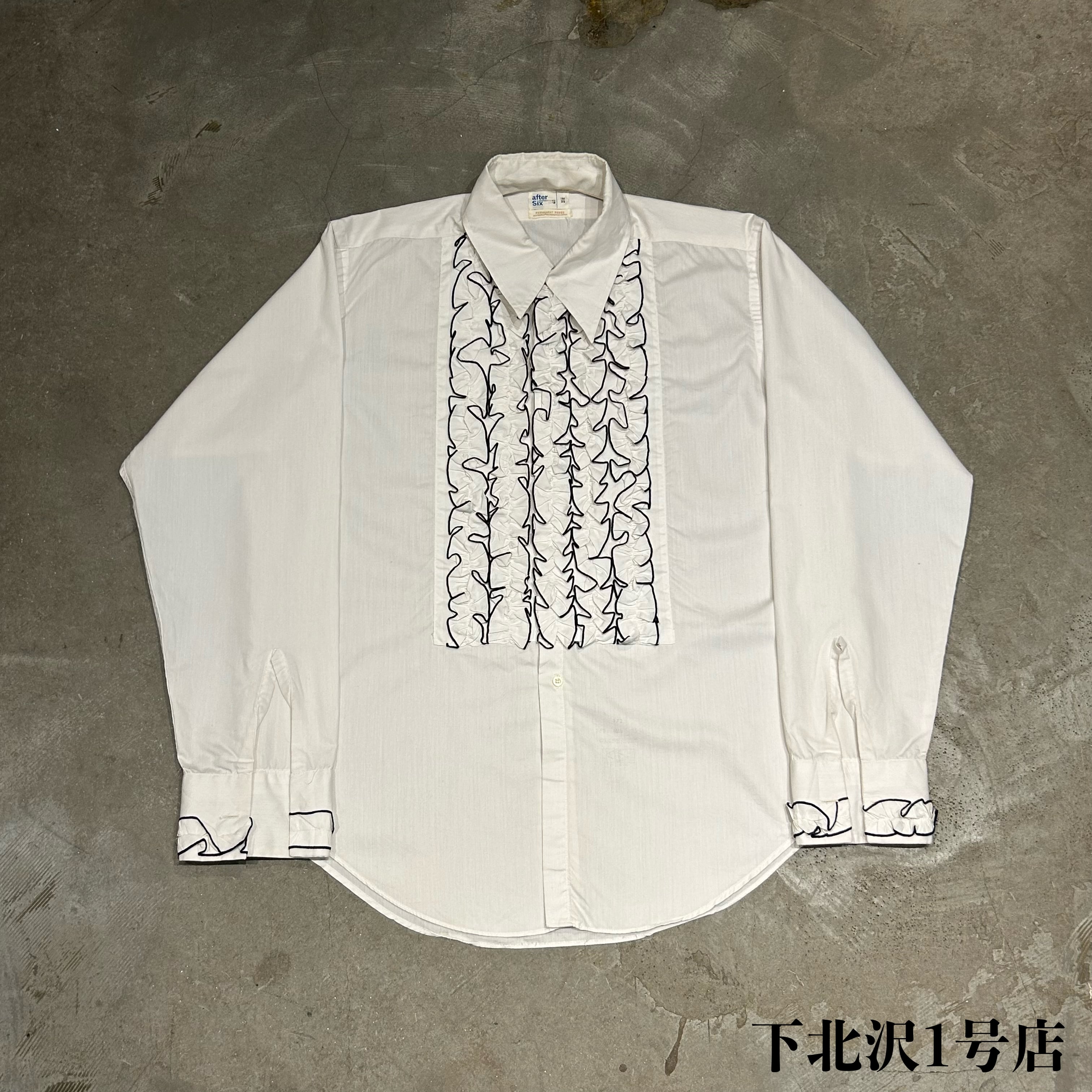 after six frill shirt アフターシックス フリルシャツ シャツ 