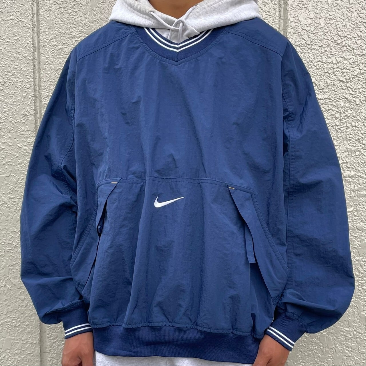 90s NIKE ナイキ プルオーバー ナイロンパーカー ヴィンテージ XL