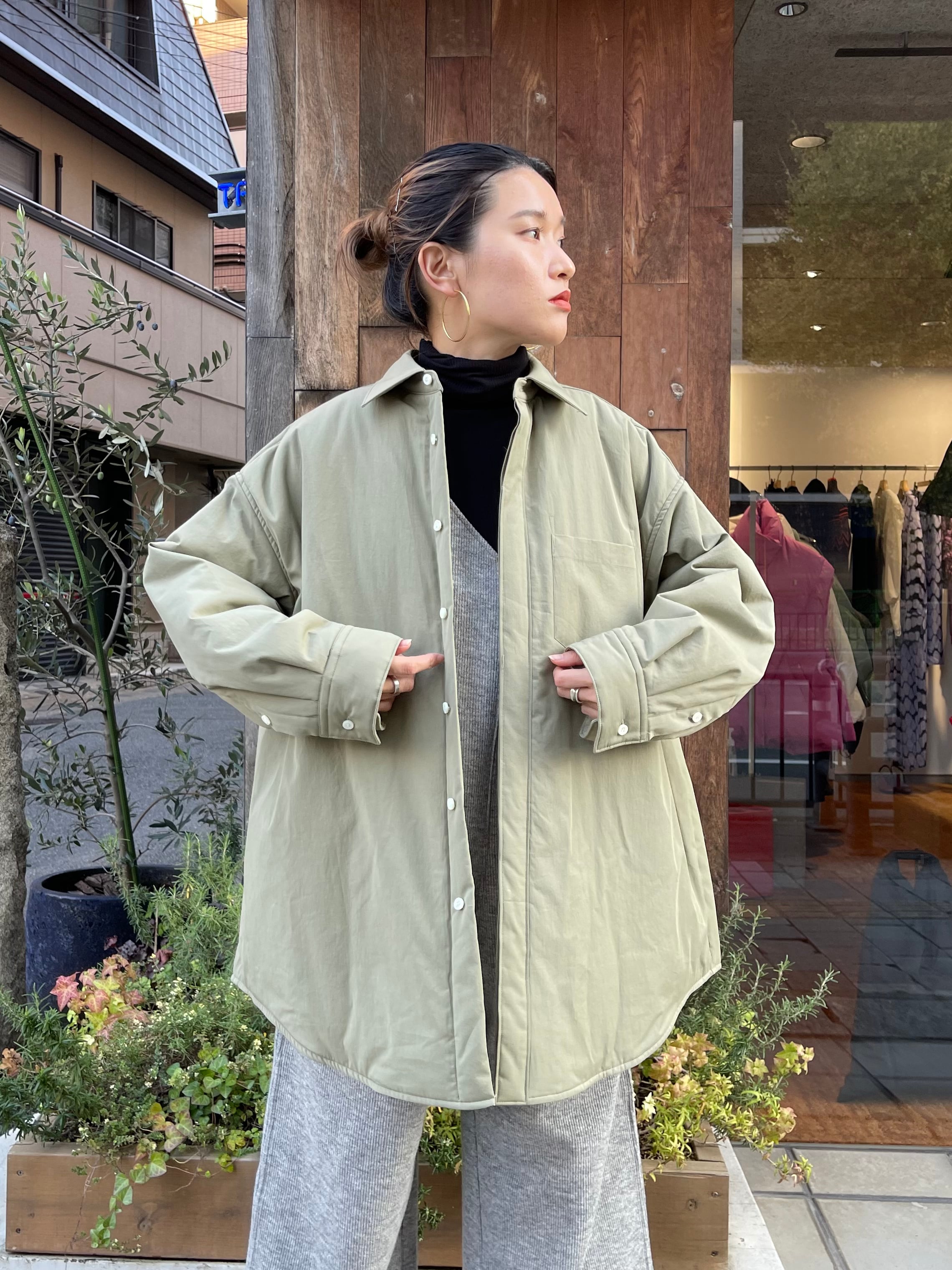22AW】BELPER ベルパー /SHRINKED SHIRTS JACKET | TRENT 