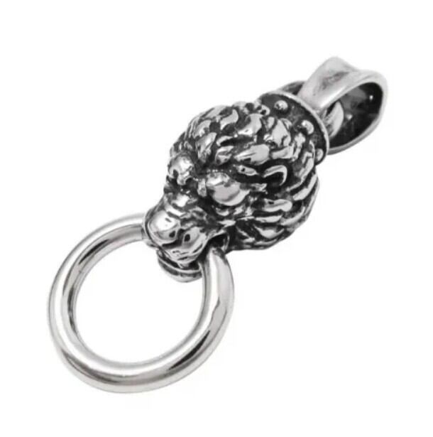 TRAVIS WALKER】 MINI TRIDENT PENDANT | SILVER SLASH