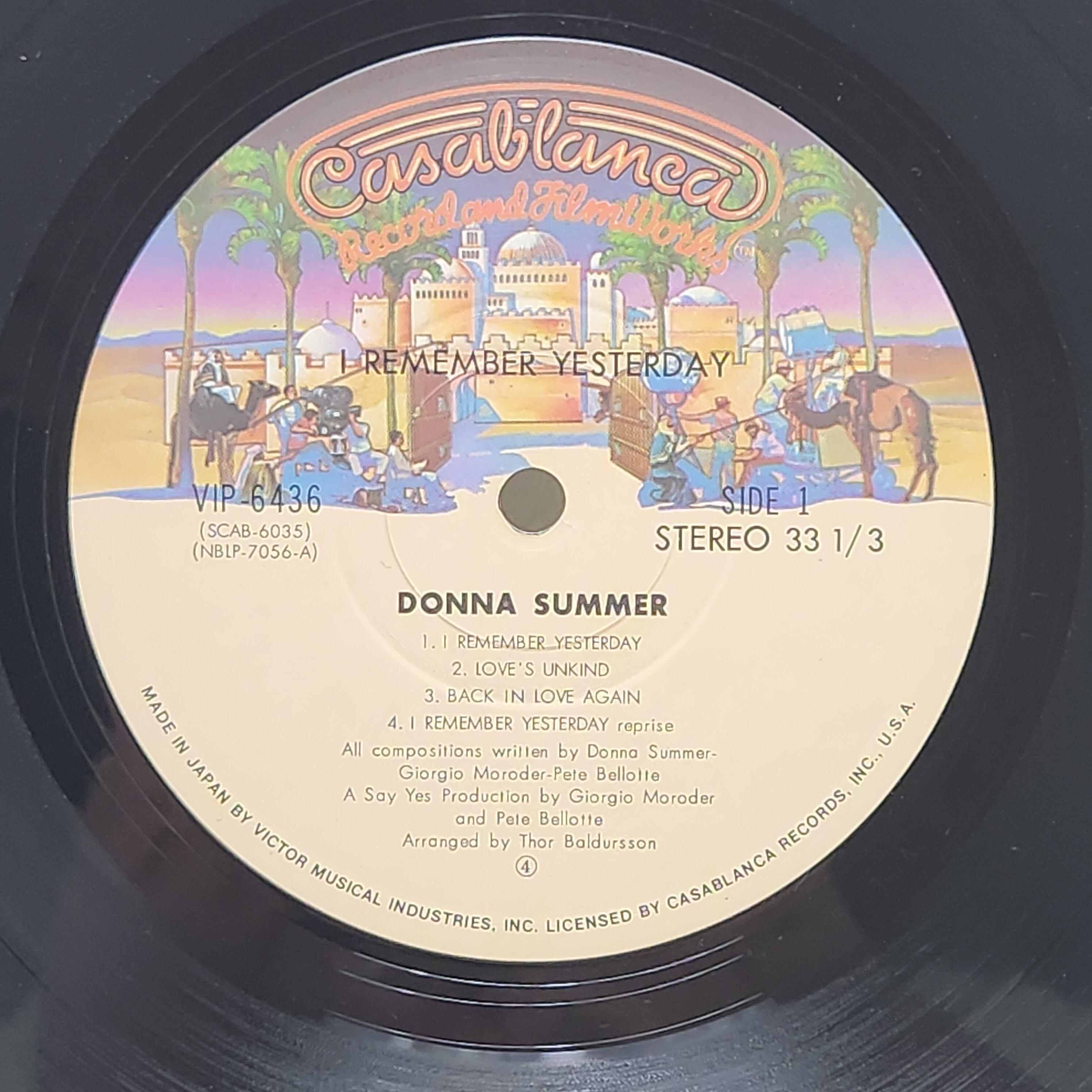 Donna Summer / I Remember Yesterday [VIP-6436] - 画像3