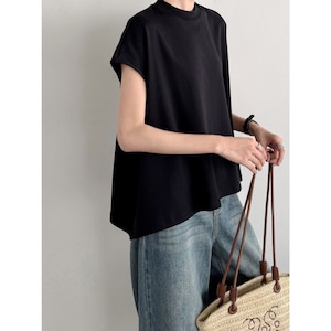フレンチスリーブ ベーシックTシャツ 2color RA3459