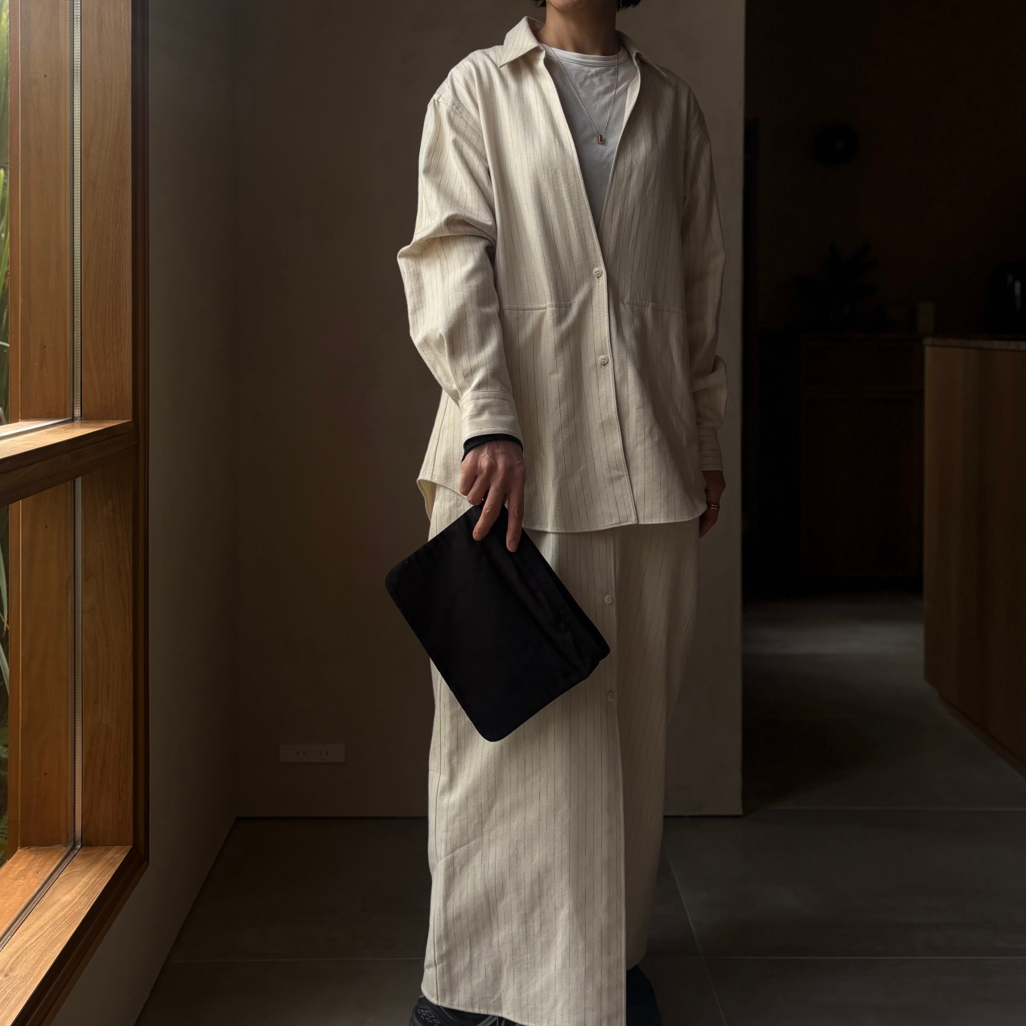 YOKO SAKAMOTO | LONG SHIRT DRESS