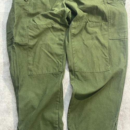 60-70s スウェーデン軍 実物 M-59 フィールドパンツ C48 w28 詳細写真4
