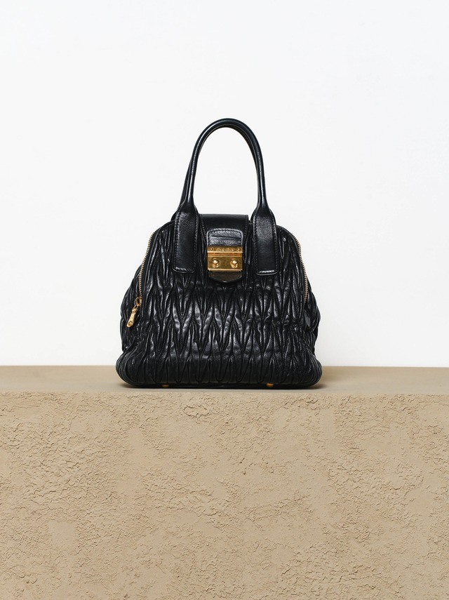 MIU MIU ヴィッテロ ルクスマテラッセボウバッグ