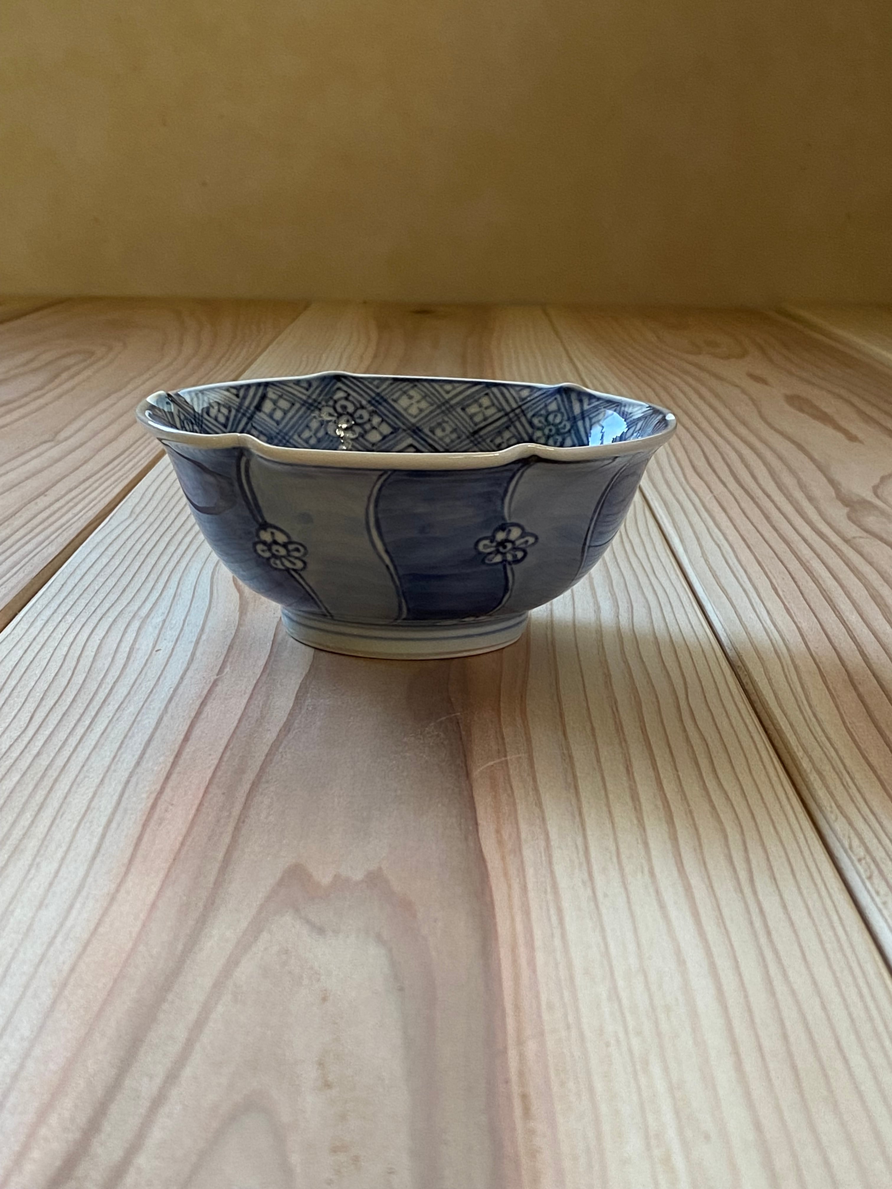 祥瑞桔梗渕小鉢 | 惣次郎窯