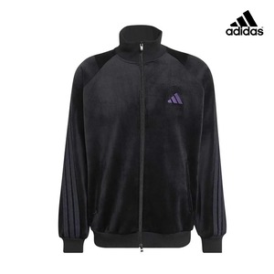 アディダス スタジアムベロア トラックトップ[メンズ]DVY24 adidas ブラック M STADIUM VELOR