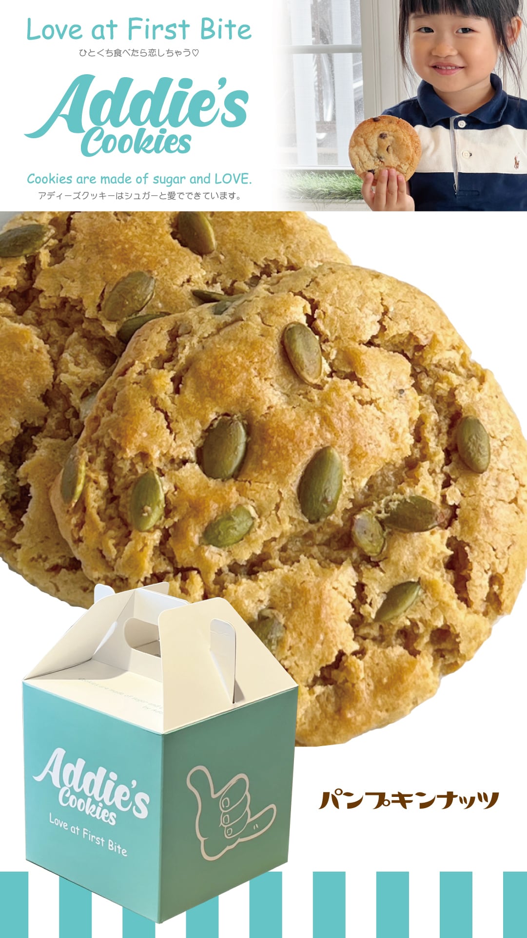 箱入6枚セット 【 Addie's Cookies 】 クッキー アメリカンクッキー