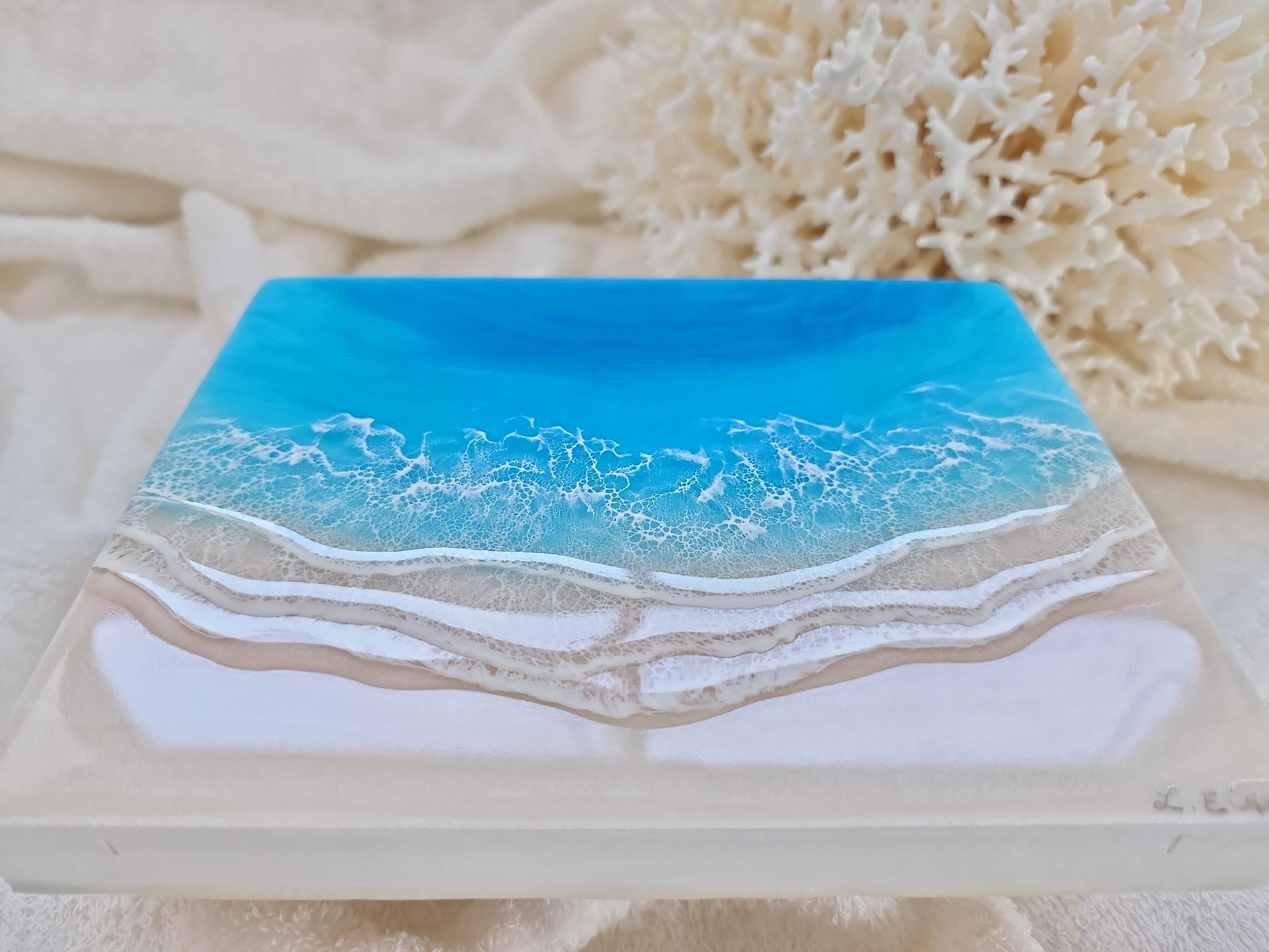 127.オーシャンレジンアート 3wave