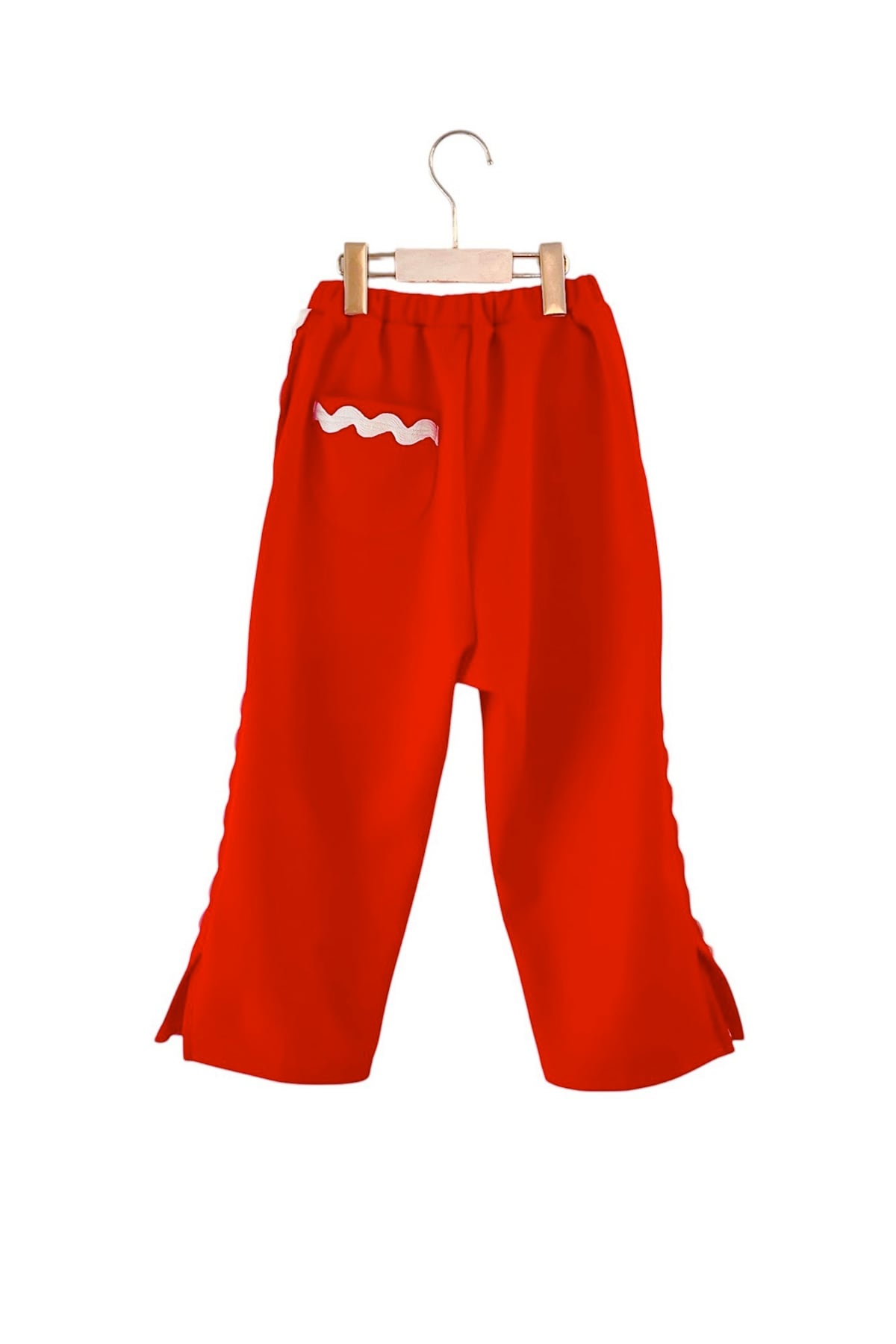 SIDE LINE JERSEY SLIT PANTS / F1 | frankygrow concept shop