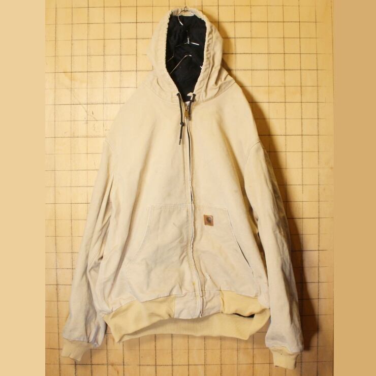 80s 90s USA carhartt カーハート アクティブ ジャケット ダック ...