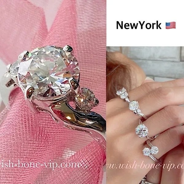 ベルサーニ｜NY三連シルバーリング【13～26号】VERSANI NEWYORK