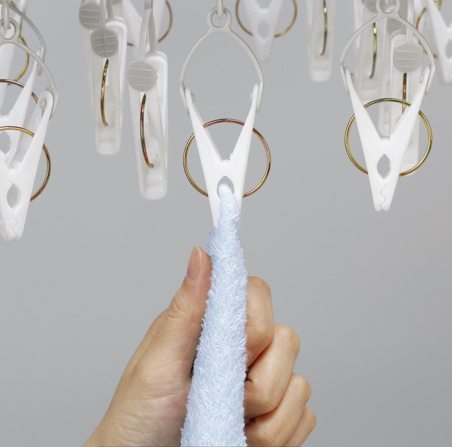 ツウィンモール 洗濯物干しスライドハンガー グレー 38ピンチ BEILU BE-02G