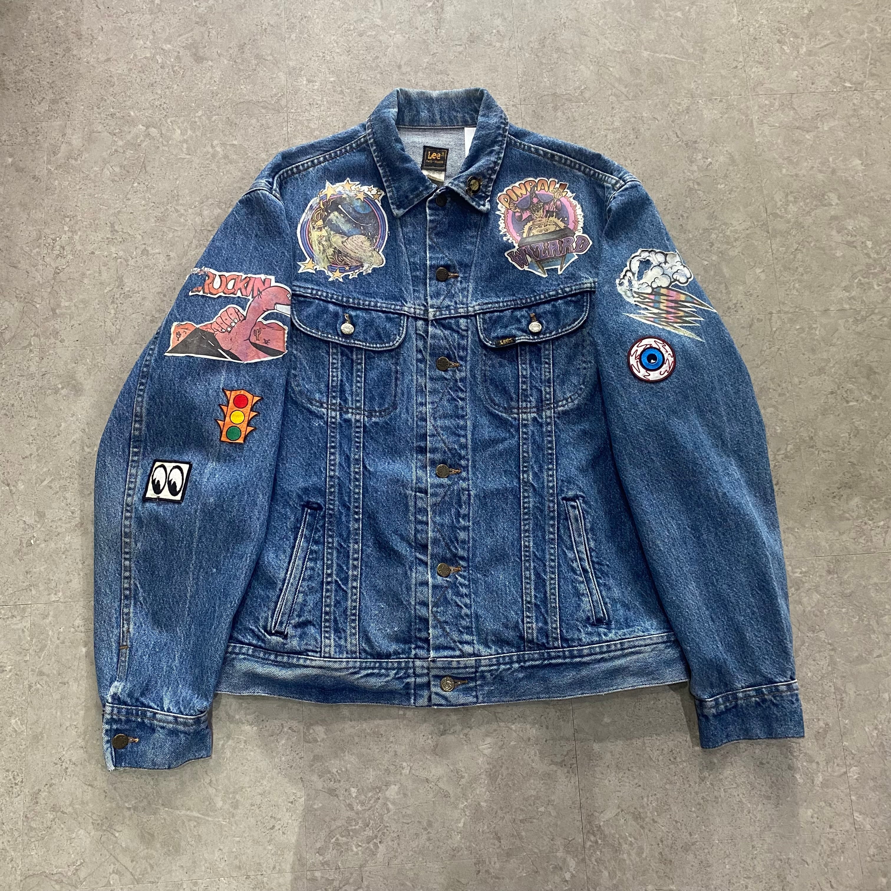 80s Lee custom denim jacket【仙台店】