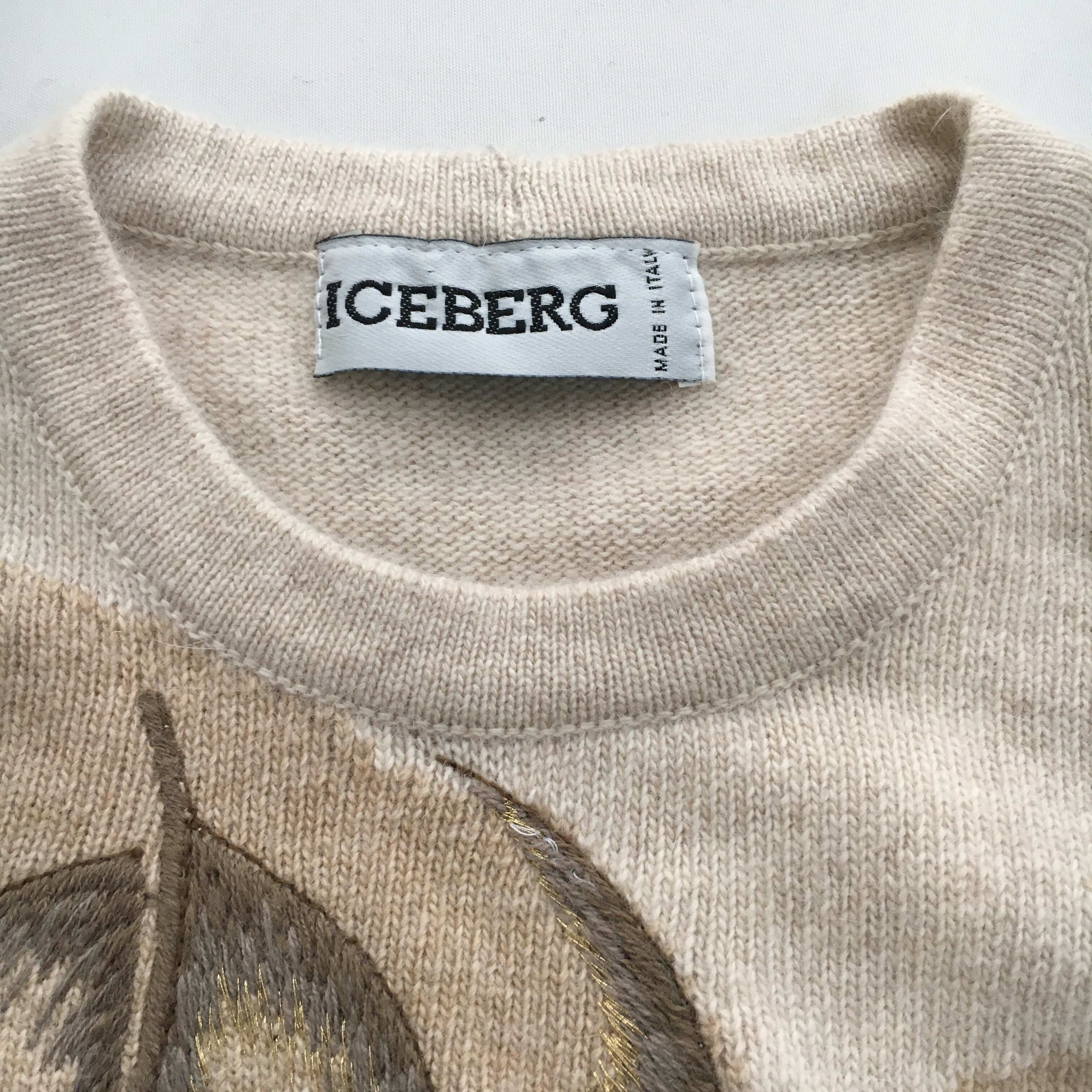 イタリア製　ICEBERG　アイスバーグ　ニット　USED　10202 イタリア製 ICEBERG アイスバーグ ニット USED 10202 | ヨーロッパ古着