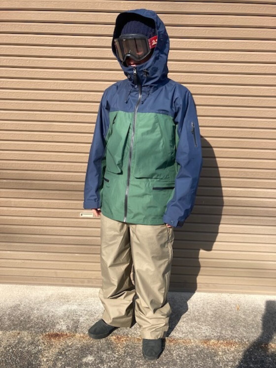 Green Clothing OGA Jacket Dull Green/Navy Mサイズ | PAY ID