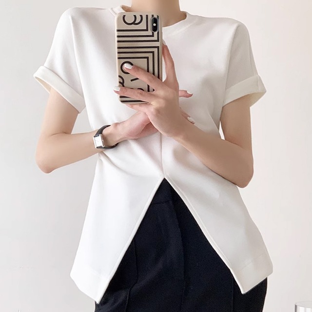 センター スリット トップス/2color 3412559