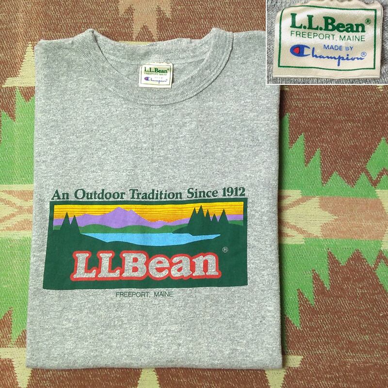 80s～ L.L.Bean Made by Champion 88/12 Gray Heather T-Shirt （L） DEAD-STOCK |  Wonder Wear ヴィンテージ古着ネットショップ powered by BASE