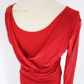 社交ダンス 衣装 スタンダード ドレス ワンピース パーティ衣装 女性用 オールシーズン 赤 Leirena レイリーナ レッド系 派手 無地 スタイルアップ フォーマル 衣装 ドレスアップ 躍動感 エレガント シンプル サイズ42 着やすい パーティー 目を引く ジャズダンス ブランド ポリエステル ポリウレタン クラシック パフォーマンス 舞台 衣装 結婚式 パーティードレス 社交ダンス用品