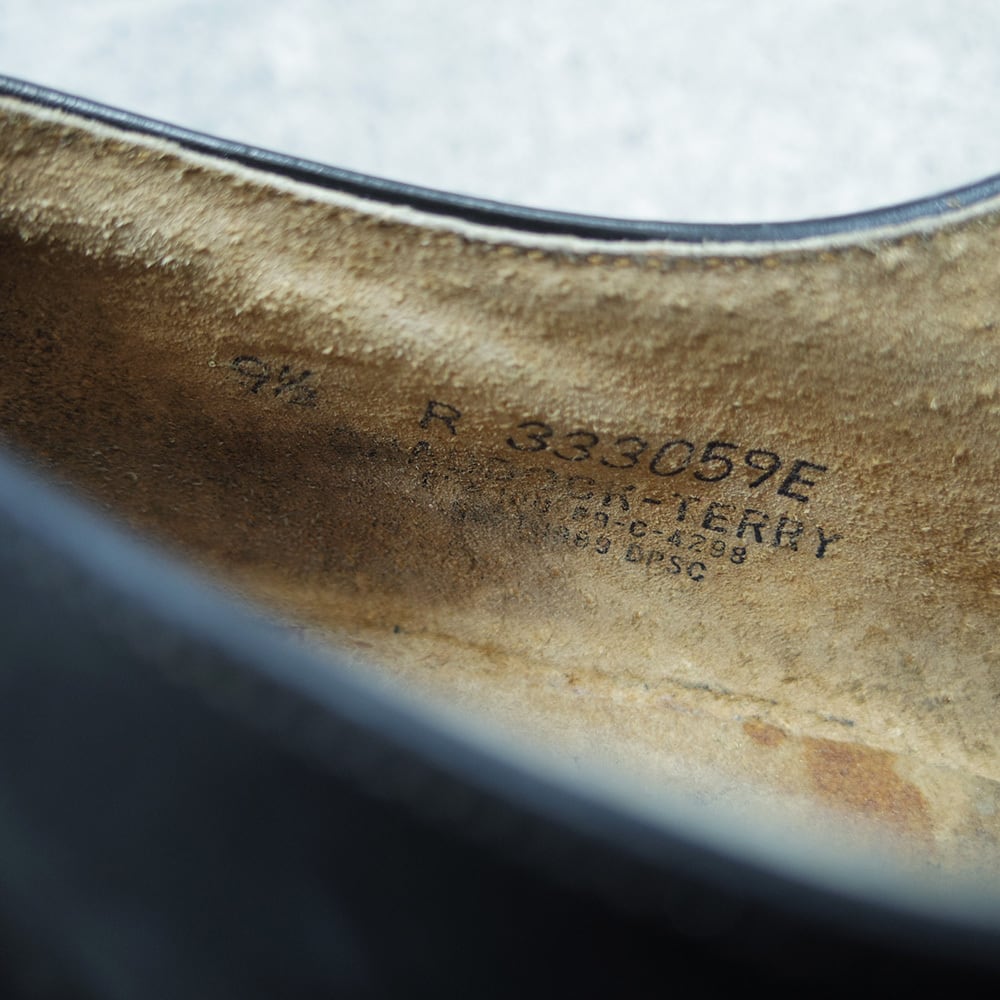 27.5~28cm 80s US NAVY Servise Shoes サービスシューズ アメリカ軍