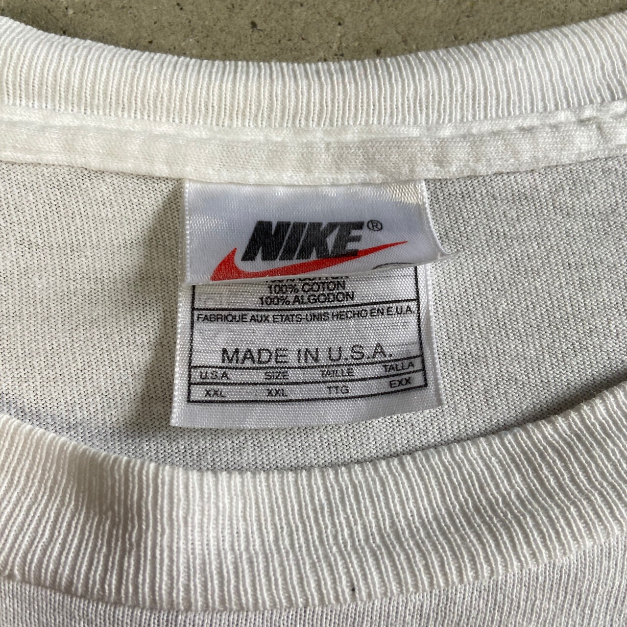 ビッグサイズ 90年代 USA製 NIKE ナイキ USA JUST DO IT スウォッシュ 