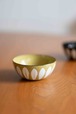 キャサリンホルム　ロータス柄　ホーロー製のボウル　超ミニ！SSサイズ　CATHERINEHOLM bowl　オリーブグリーン