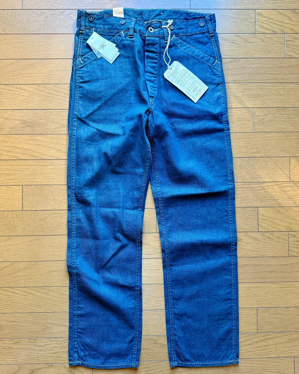 ま*い様 RRL 31/30 スリムフィット 新品 RRL エンジニアパンツ 31-30 | Room Style Store