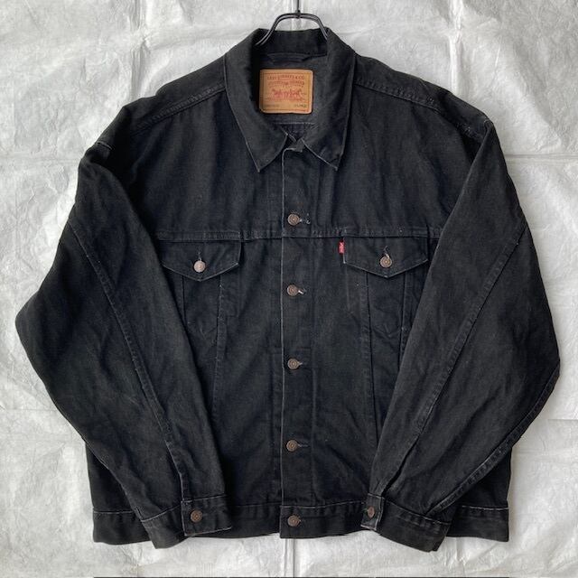 Levi's リーバイス デニムジャケット 90s USA製 70507 後染め ブラック