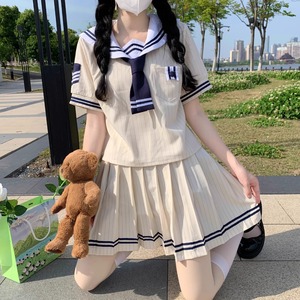 ゆめかわ♡ホワイトカラー　夏制服セット　seifuku17　
