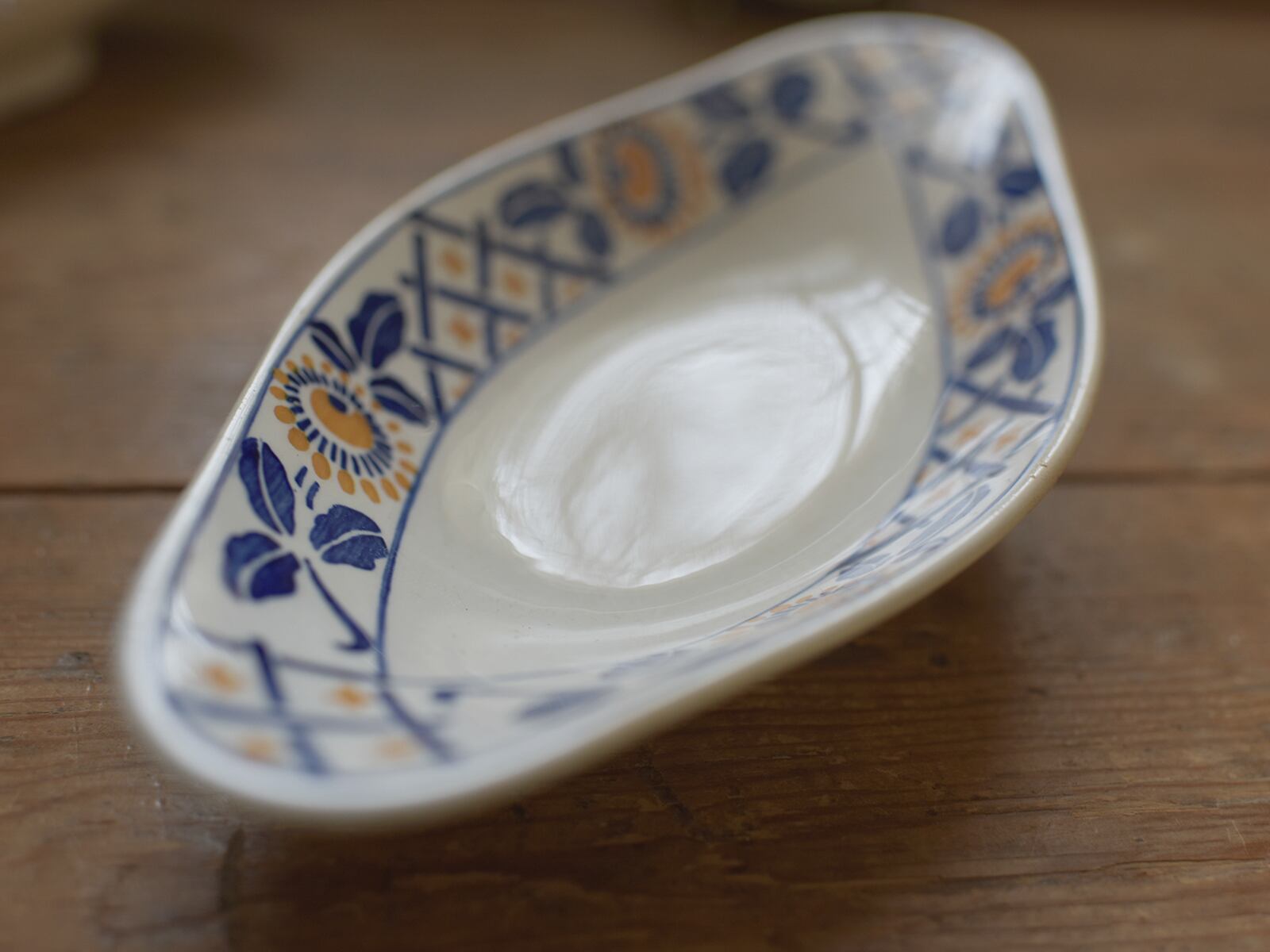 サルグミンヌ製 ひまわり絵柄のラヴィエ(B) フレンチブロカント