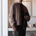 1990’s~St Jhon’s Bay Faux Suede Zip-Up Blouson／M