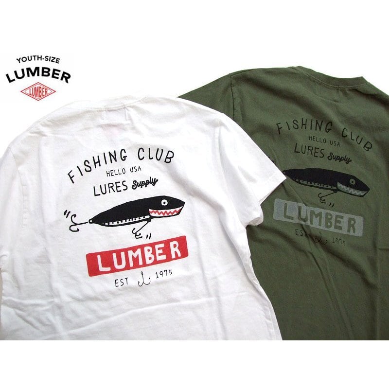 lumber tシャツ PENCIL LURE 120N ルアー半袖Tシャツ 男女兼用 LUMBER みんな大好きトップウォーター |  k2select2020 powered by BASE