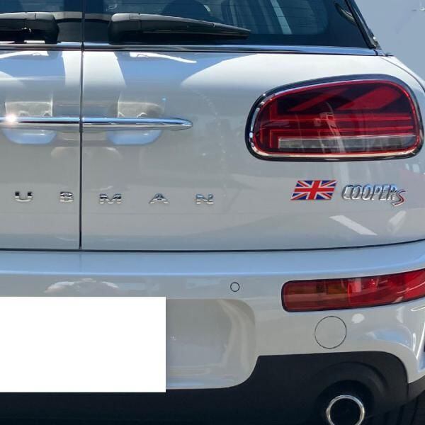 エンブレム ユニオンジャック BMW MINI ミニ などに最適 アルミ製 リア
