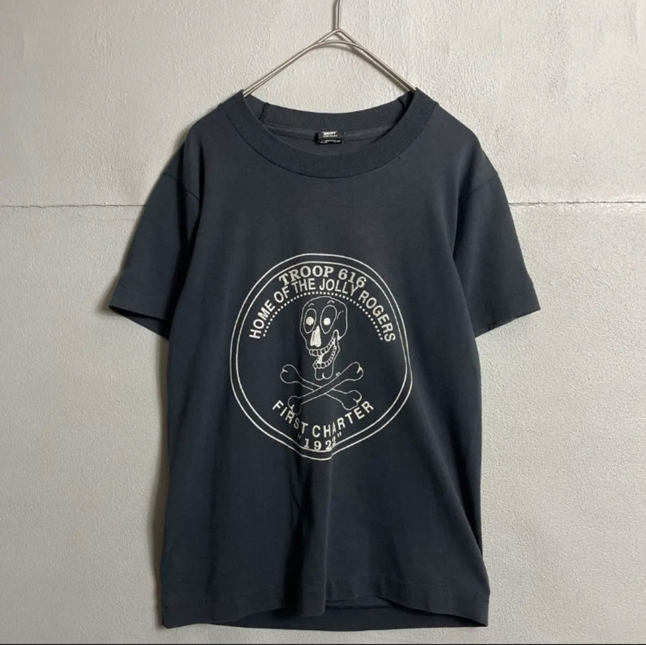 USA製 80s 90s ヴィンテージTシャツ シングルステッチ 黒Tee 骸骨 | HOUSE 