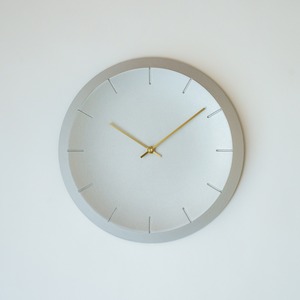 crater clock line 300 – brass hands