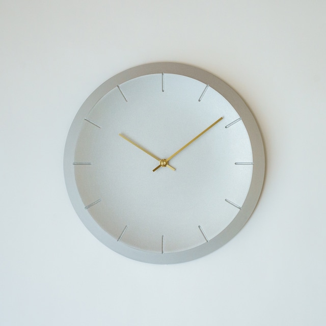 crater clock line 300 – brass hands