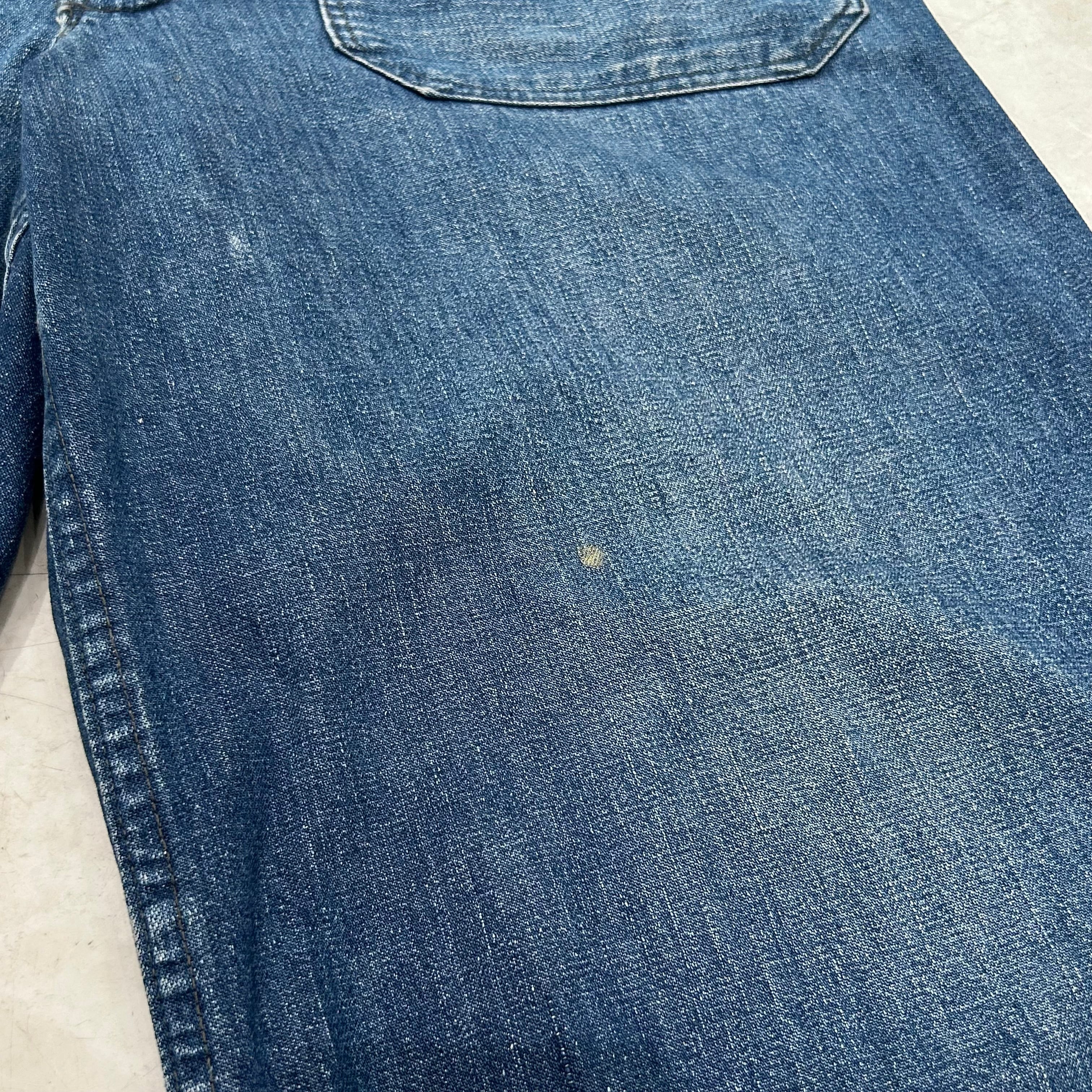 40s US NAVY Denim Trousers 40年代 米海軍 巻きパンツ デニム