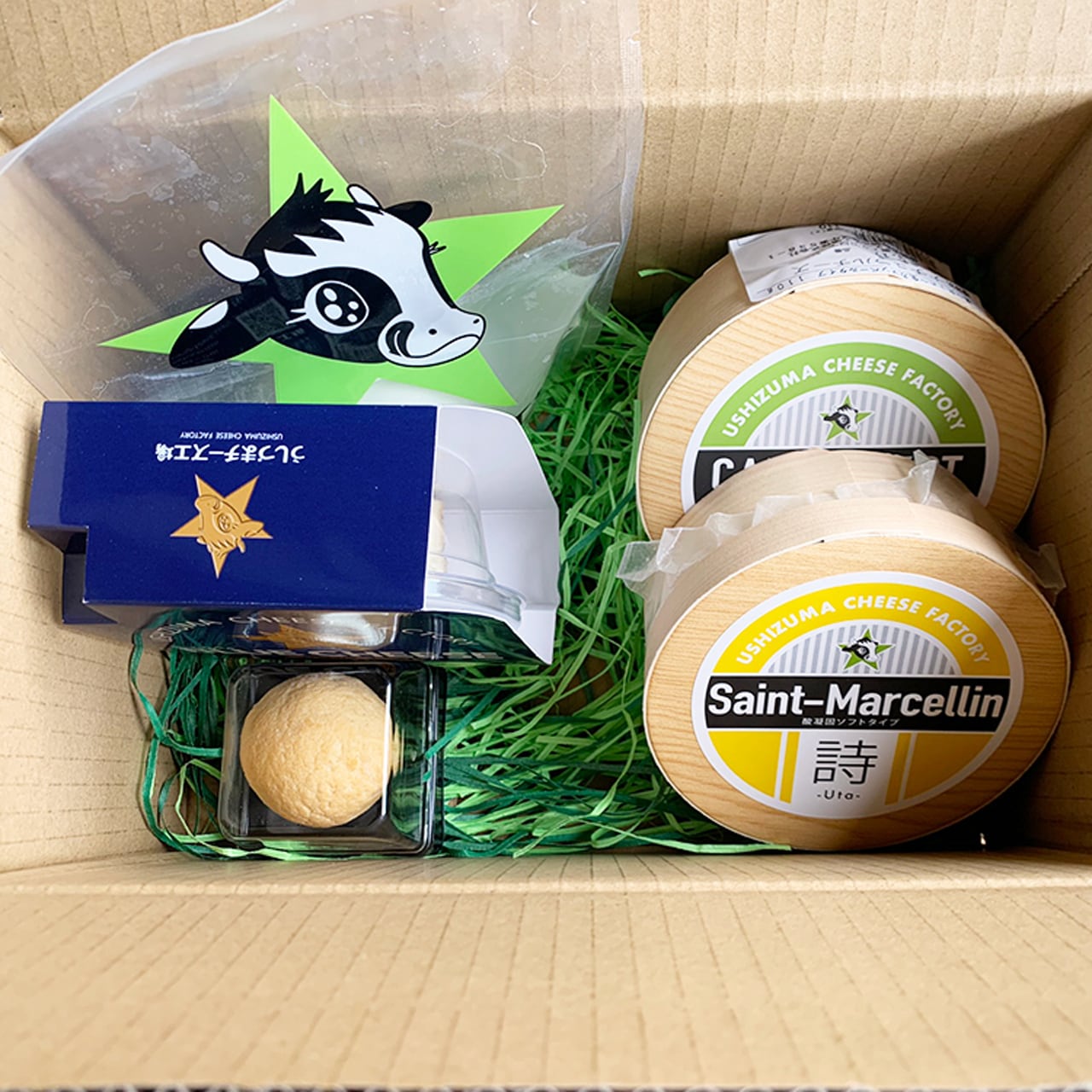 静岡市】うしづまチーズ工場のチーズでしあわせセット[Shizuoka City