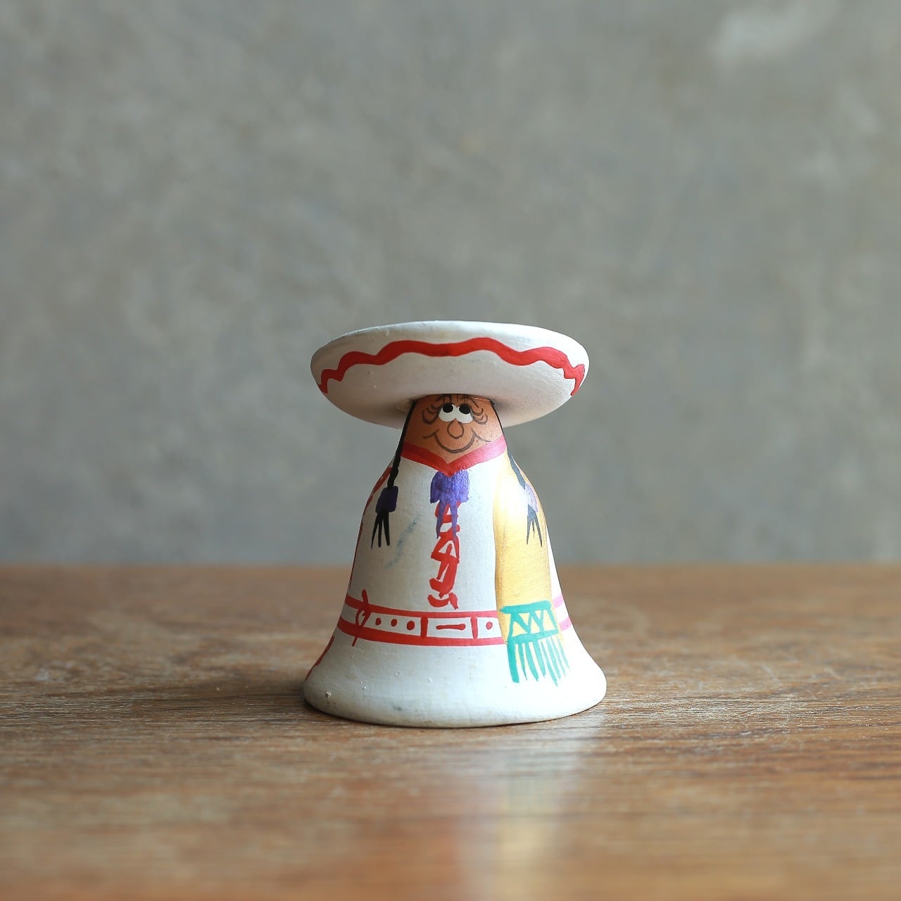 メキシコからやってきた、色彩豊かな呼び鈴｜陶器製 メキシカンベル