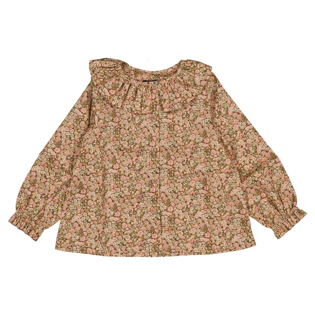 ご予約【MaisonMarelle】送料無料Blouse LILAS - liberty