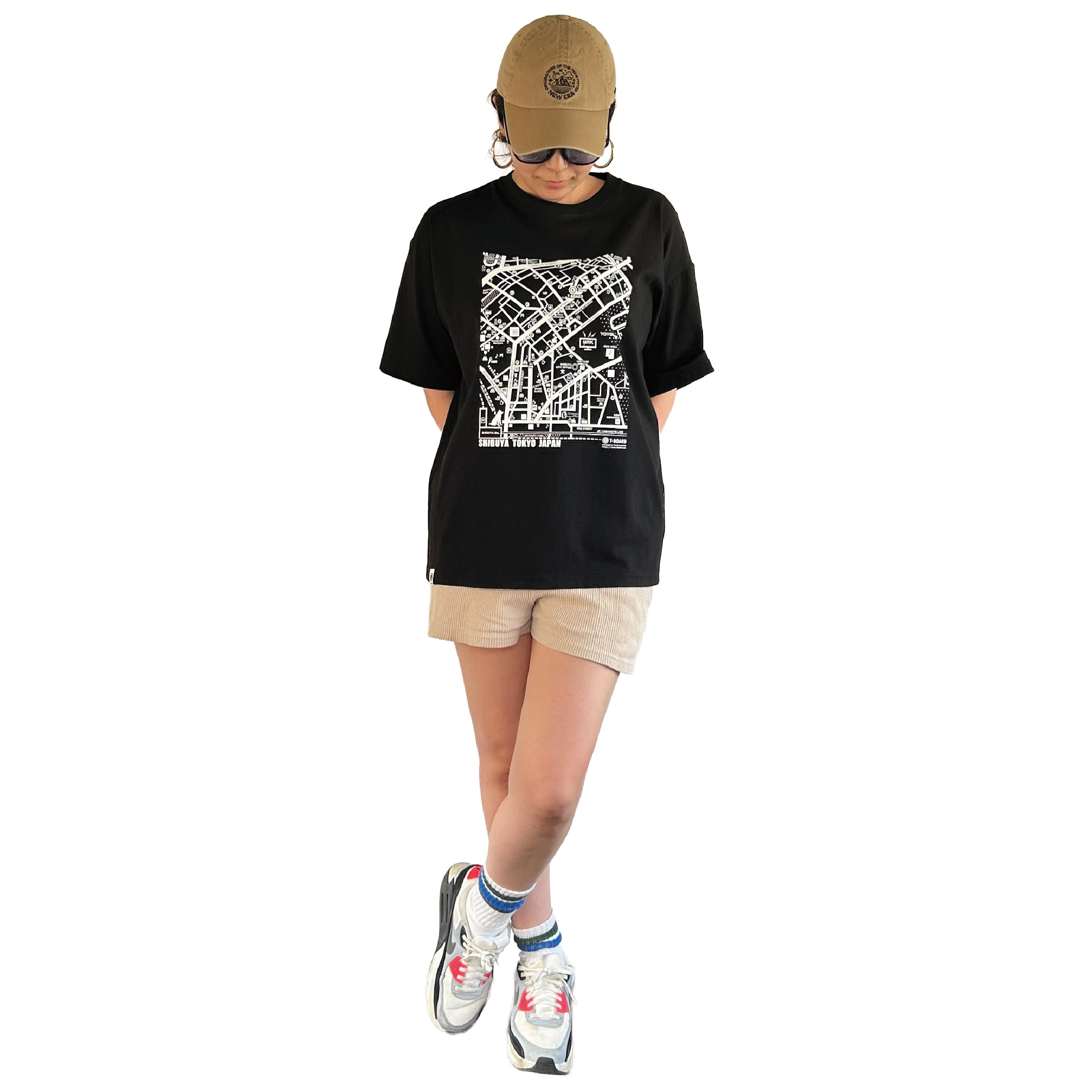 渋谷限定】SHIBUYA MAP T-SHIRTS 2026.0.7 Ver. | T-BOARD（tense）