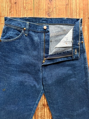 80's〜 Wrangler 13MWZ デニムパンツ  濃紺 実寸(31×29) USA製