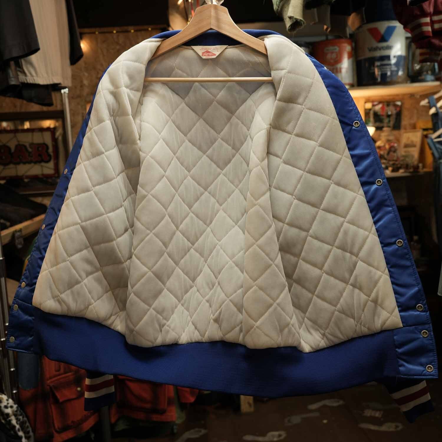 Chicago Cubs シカゴ・カブス ナイロンスタジャン メンズ Lサイズ 80s